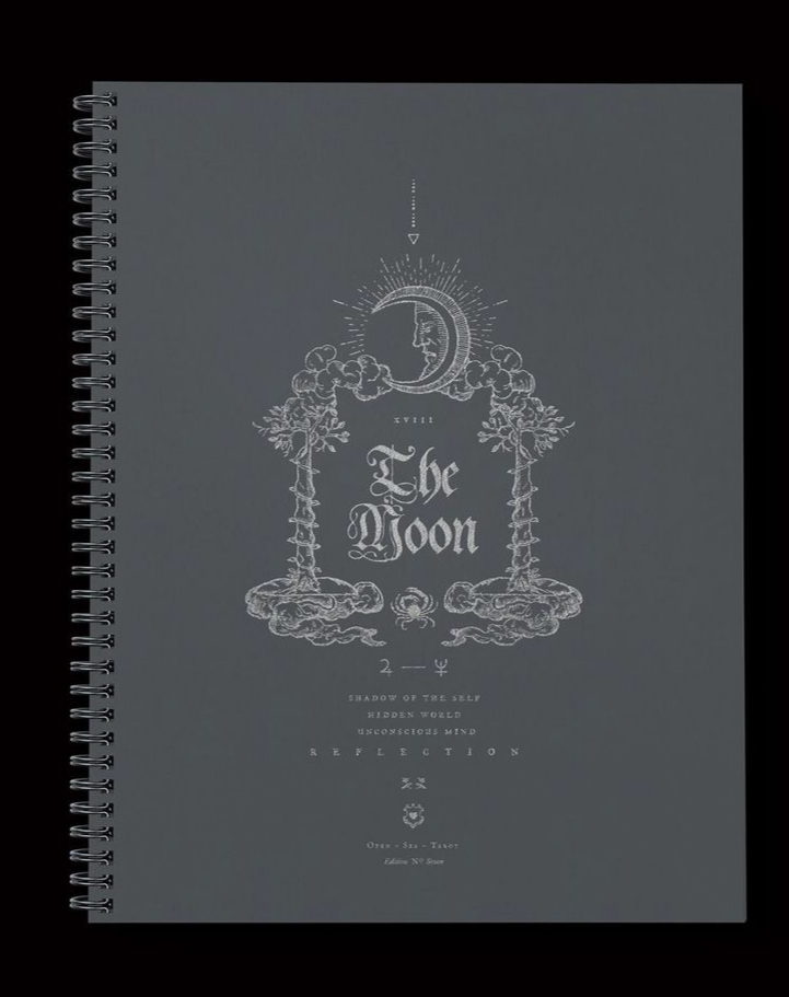 The Moon - Shadow Journal by Open Sea Design Co