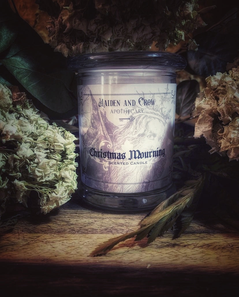 Christmas Mourning Scented Candle