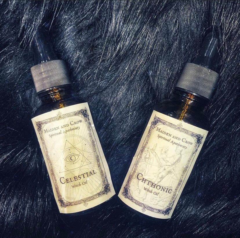 Eventide - Celestial and Chthonic Witch Oils